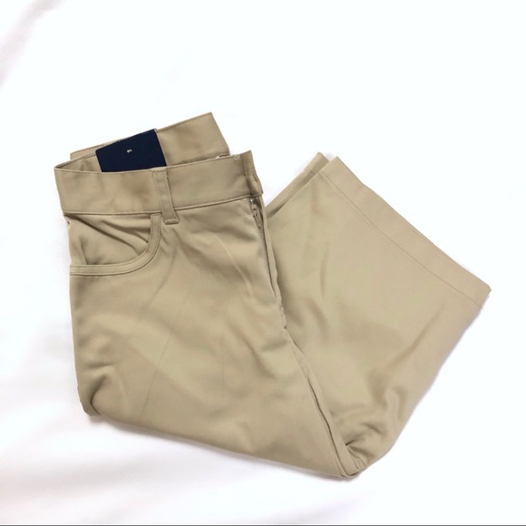 3/$20 Juniors Khaki School Uniform Shorts Sz 3/4 - Picture 6 of 6
